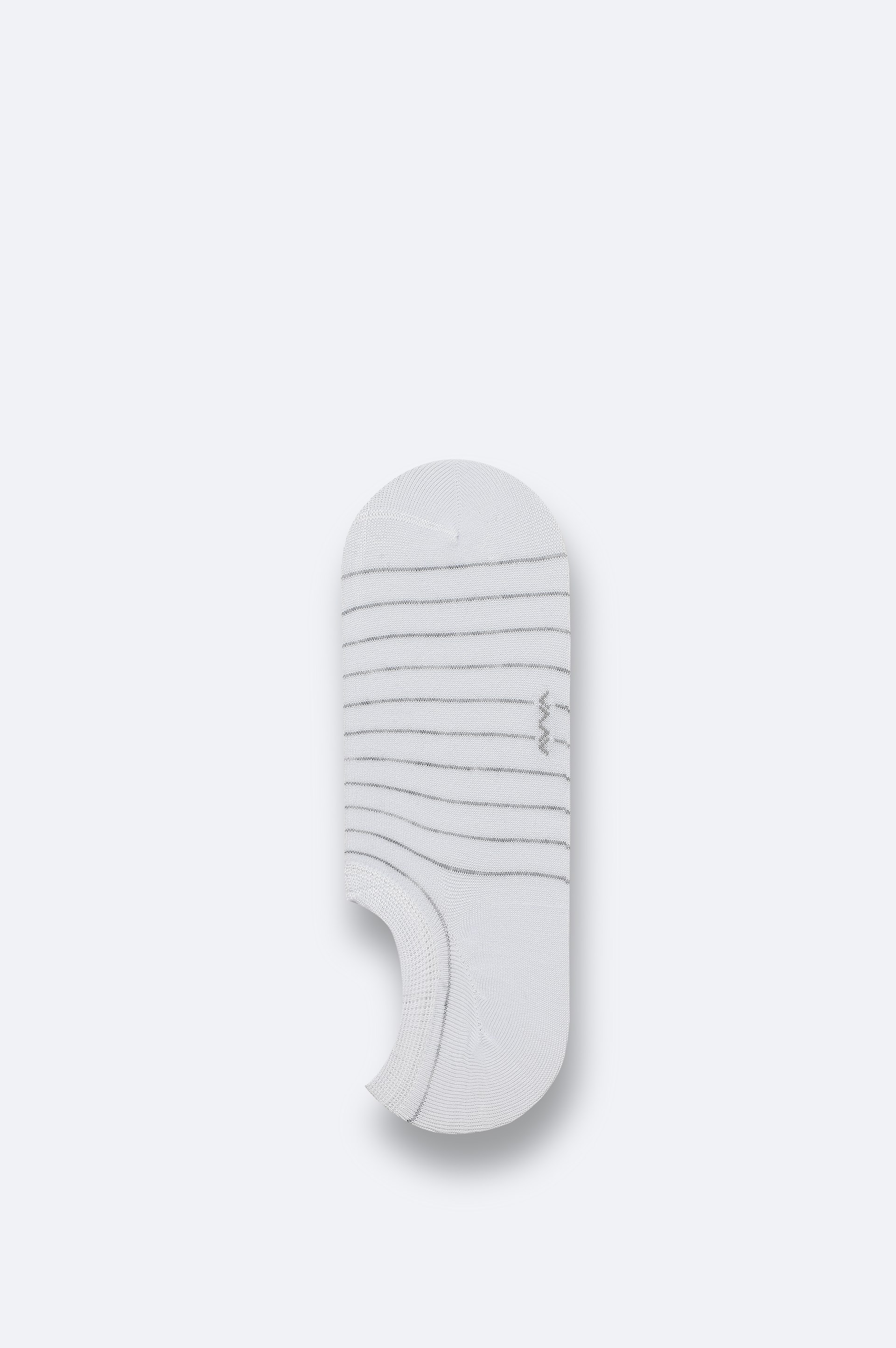 AVVA Beyaz Bambu Karışımlı Sneaker Çorap