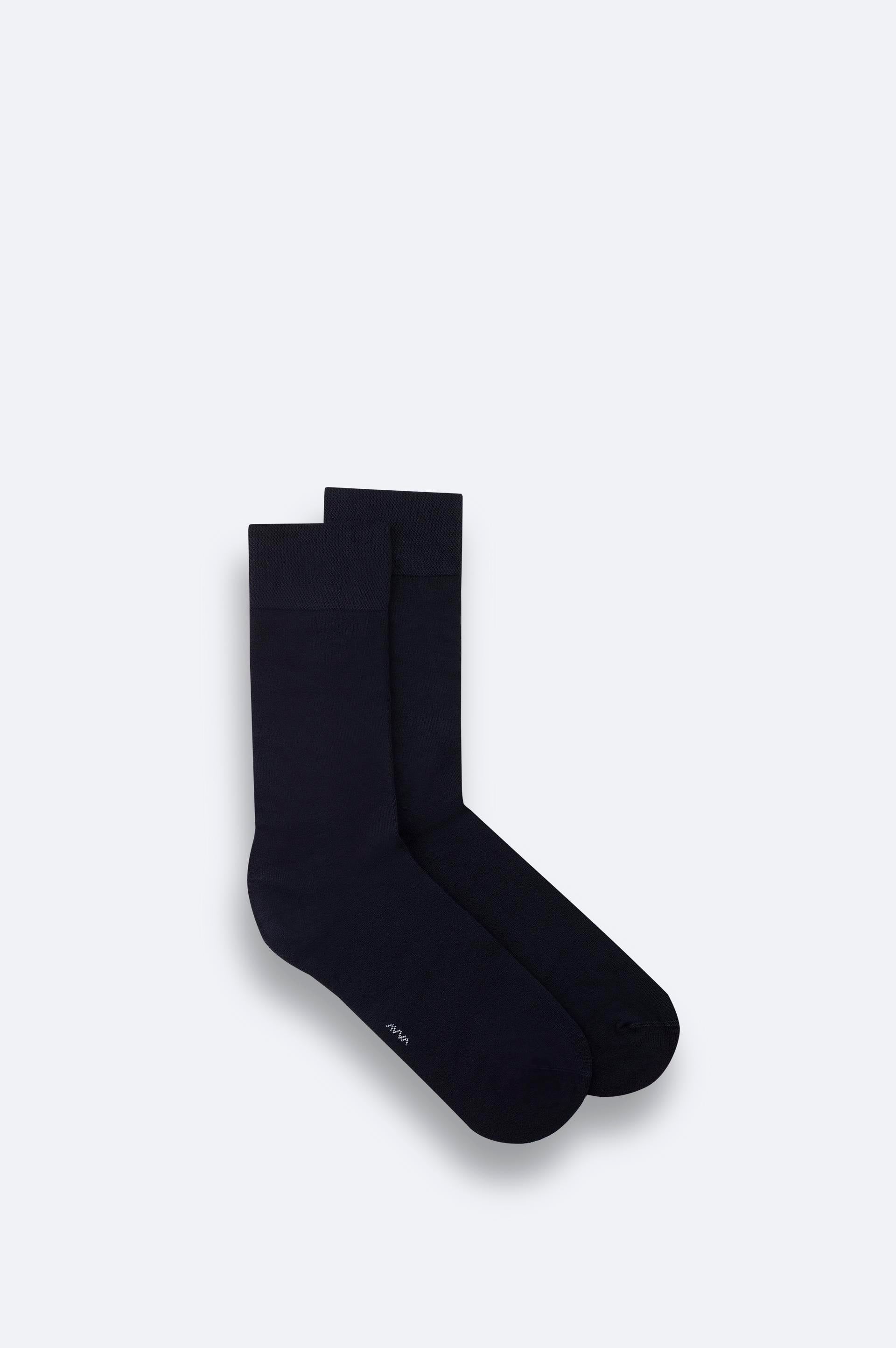 AVVA Lacivert Bambu Soket Çorap görsel 2
