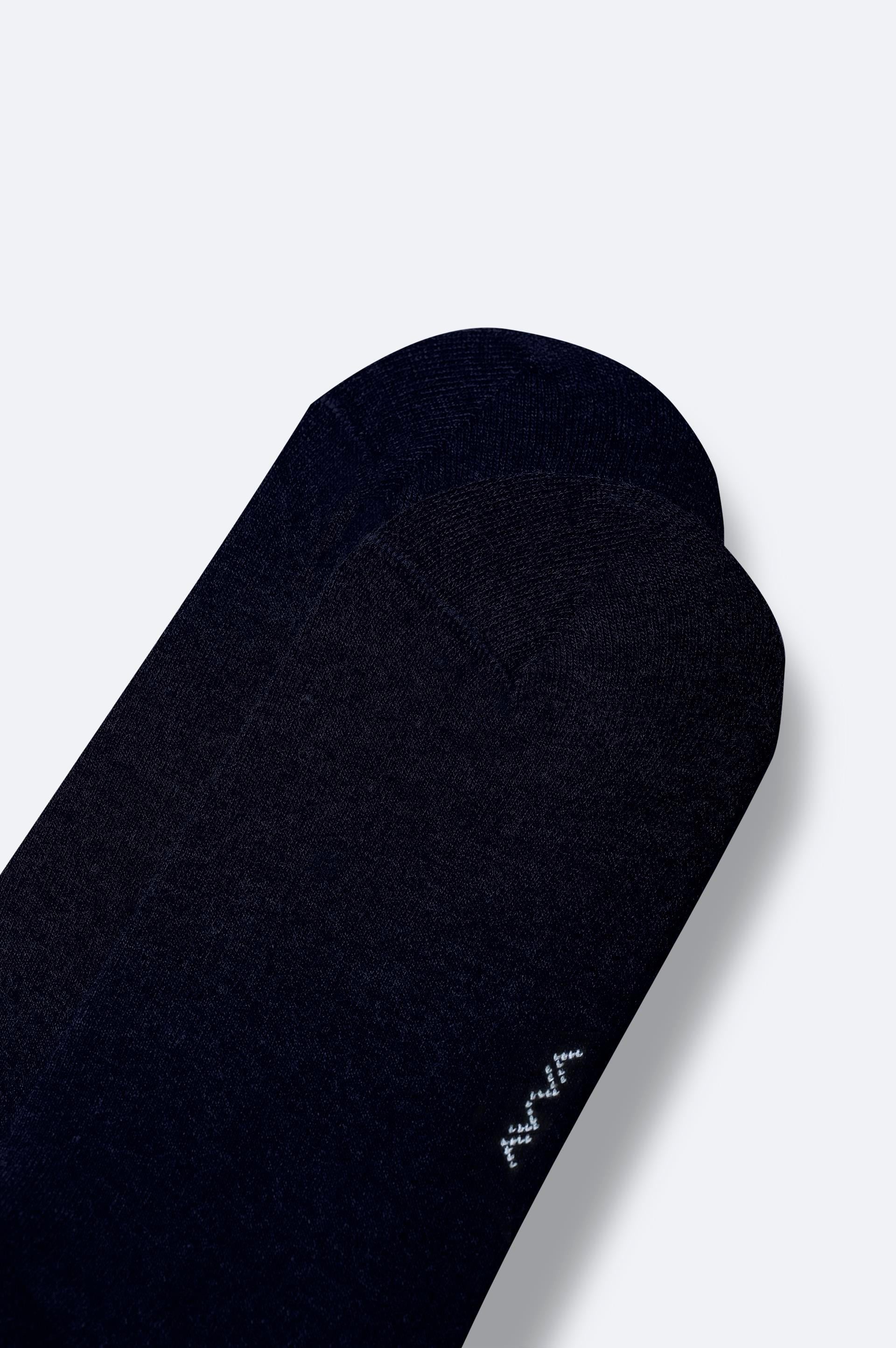 AVVA Lacivert Bambu Sneaker Çorap görsel 2