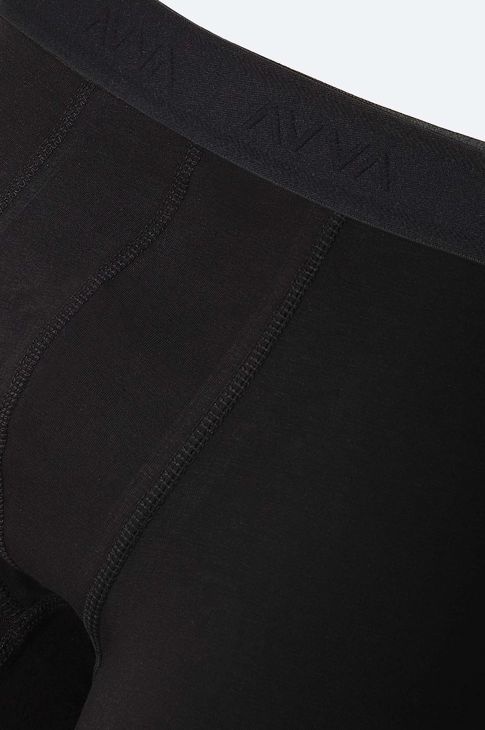 AVVA Siyah Basic Pamuklu Tekli Boxer görsel 3