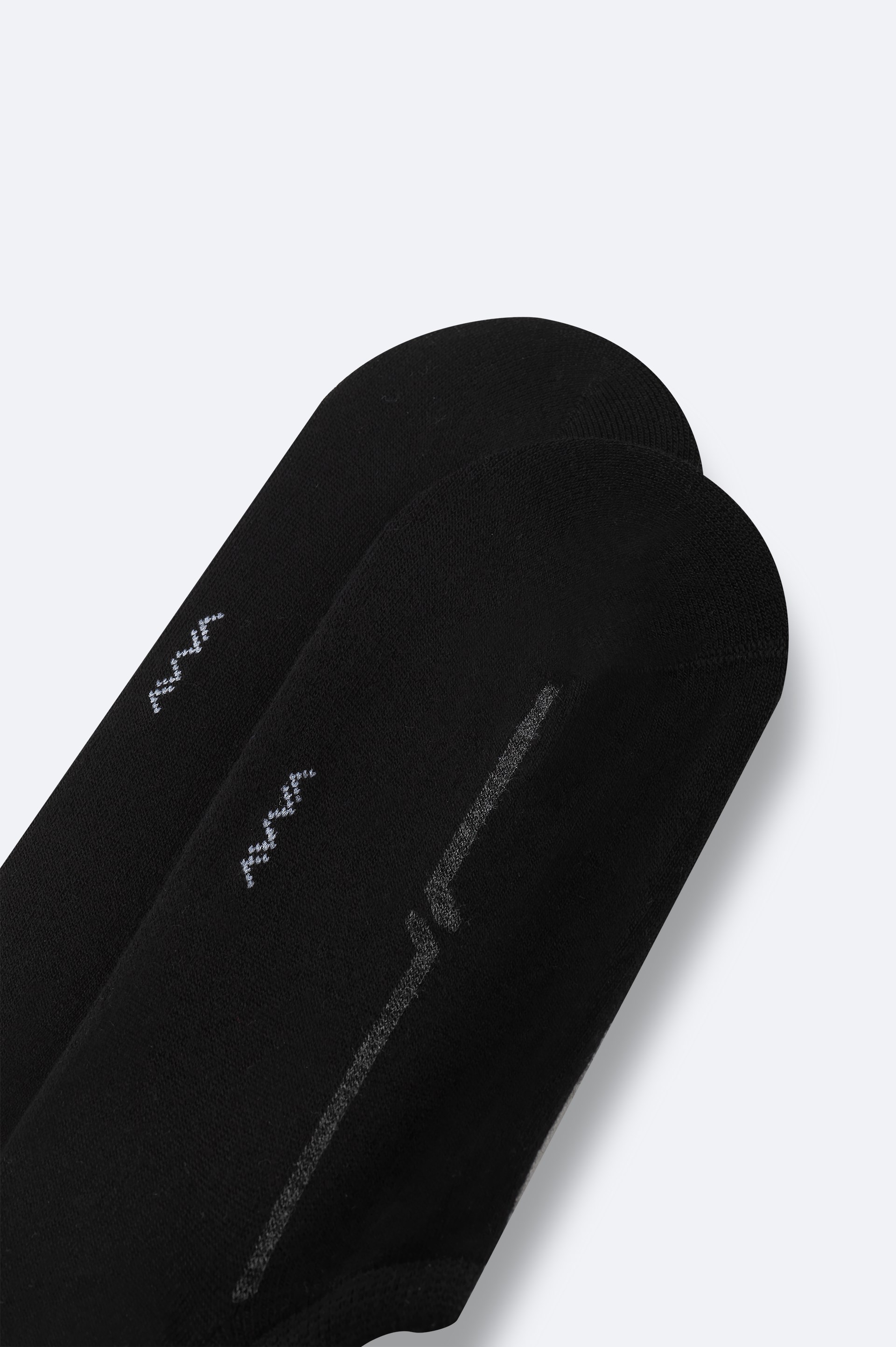 AVVA Siyah Bambu Karışımlı Sneaker Çorap görsel 2