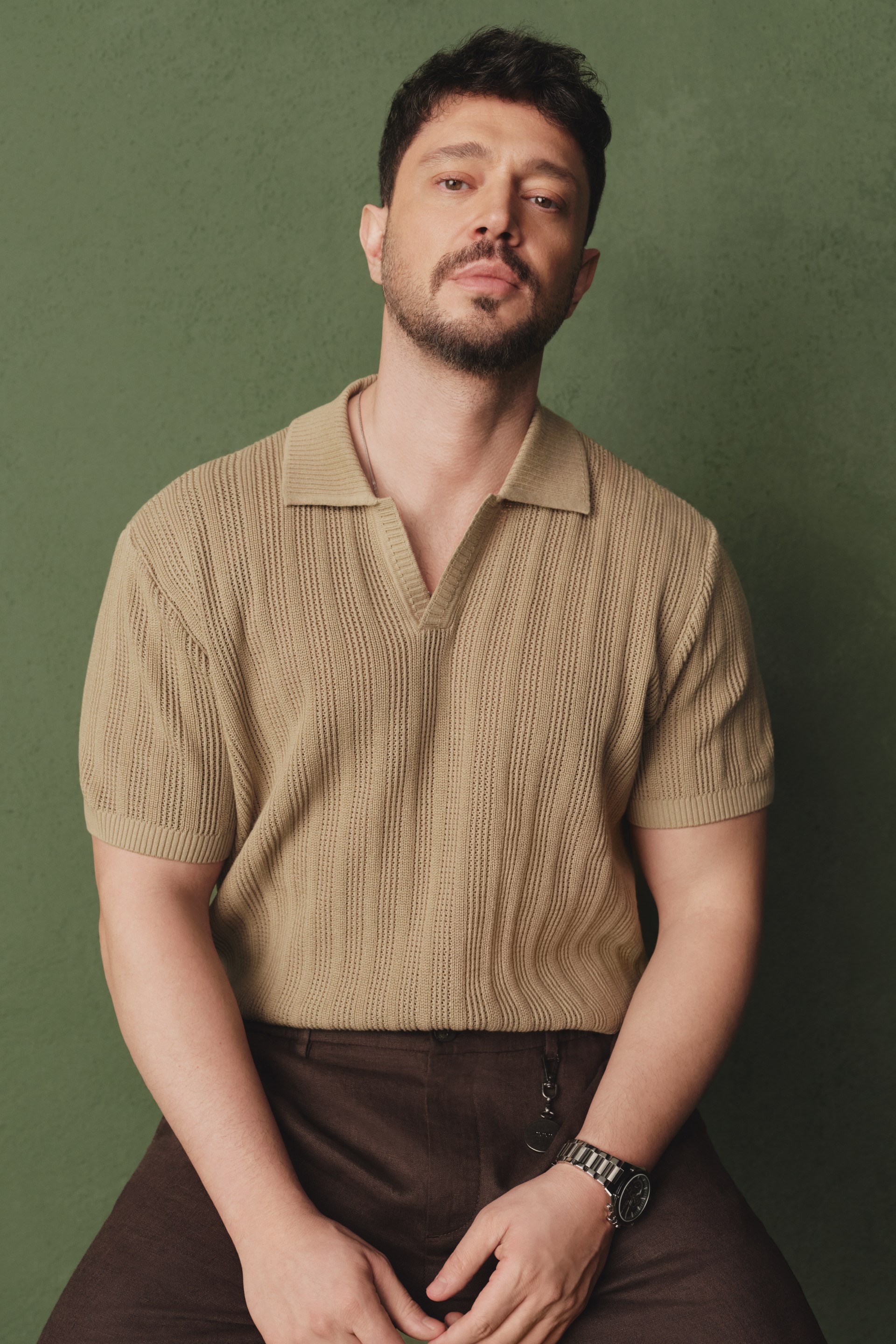 AVVA Vizon Polo Yaka %100 Pamuk Soft Touch Triko T-Shirt