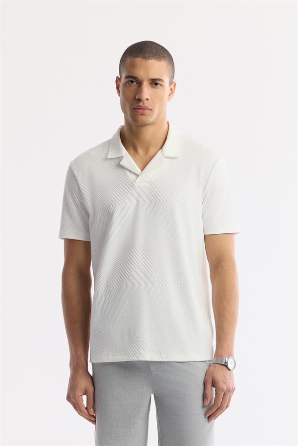 Açık Gri Yanı Lastikli Gofreli Bi-Stretch Chino Şort