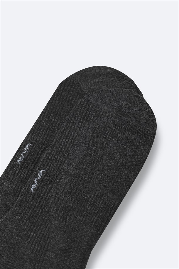 Antrasit Basic Patik Çorap