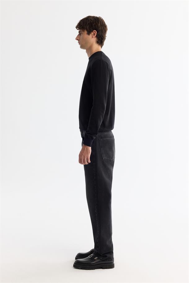 Antrasit Eskitme Yıkama Jean Pantolon