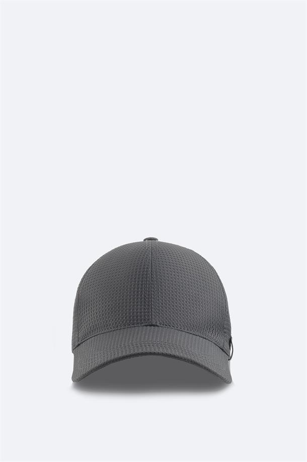 Antrasit Gofreli Şapka