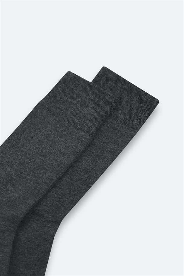 Antrasit Kaşmir Soket Çorap