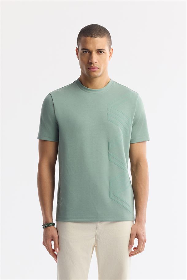 Bej Klasik Bel Pamuklu Düz Yıkamalı Jean Pantolon