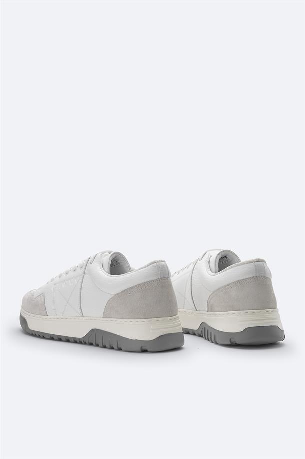 Beyaz %100 Deri Esnek Taban Hafif Casual Ayakkabı 