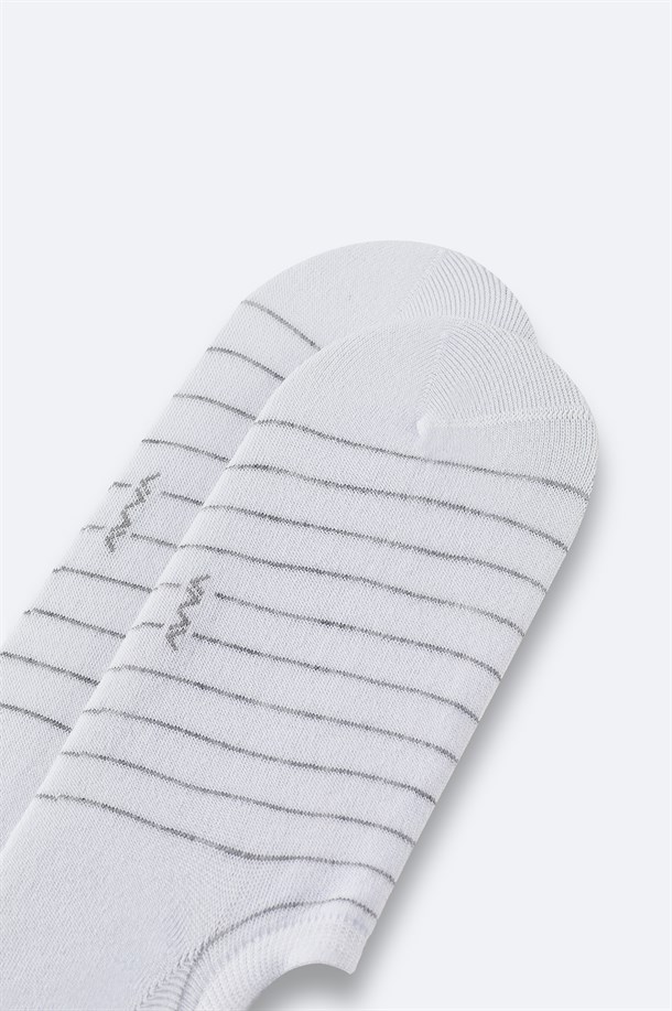 Beyaz Sneaker Çorap