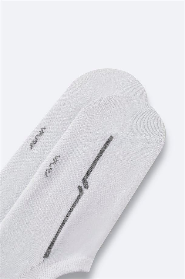 Beyaz Sneaker Çorap