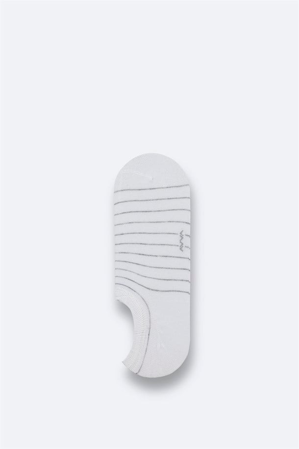 Beyaz Sneaker Çorap