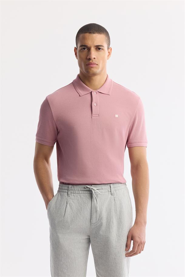 Gri Beli Lastikli Keten Karışımlı Şort