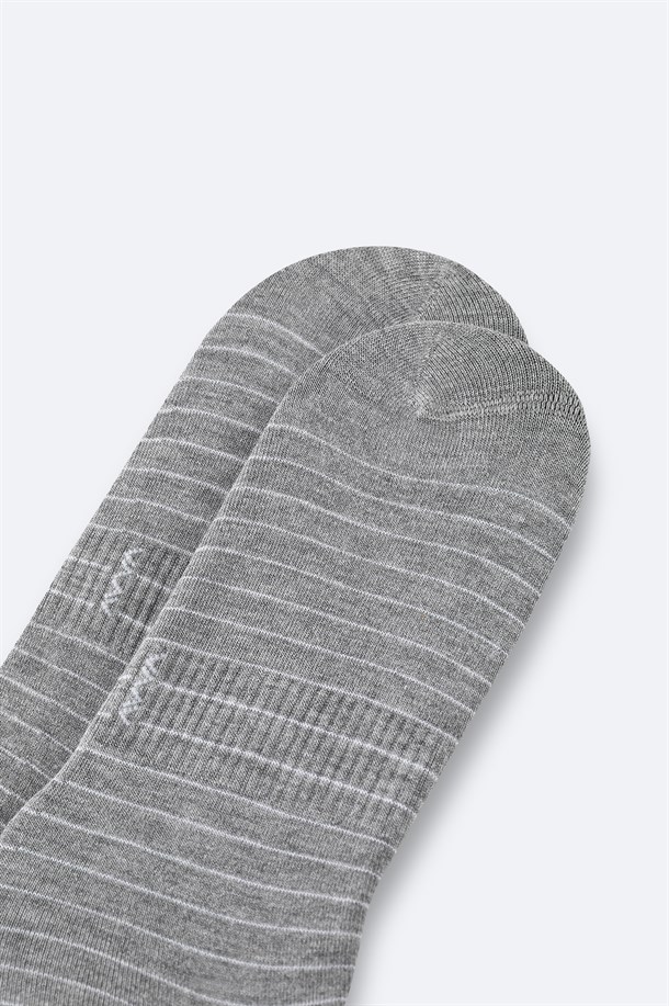 Gri Patik Çorap