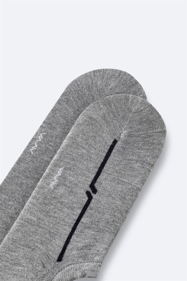 Gri Sneaker Çorap