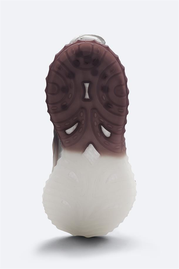 Gri Nefes Alan Hafif Sneaker Ayakkabı