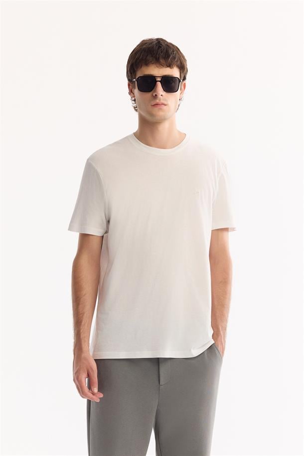 Gri-Yeşil Klasik Bel Pamuklu Pantolon