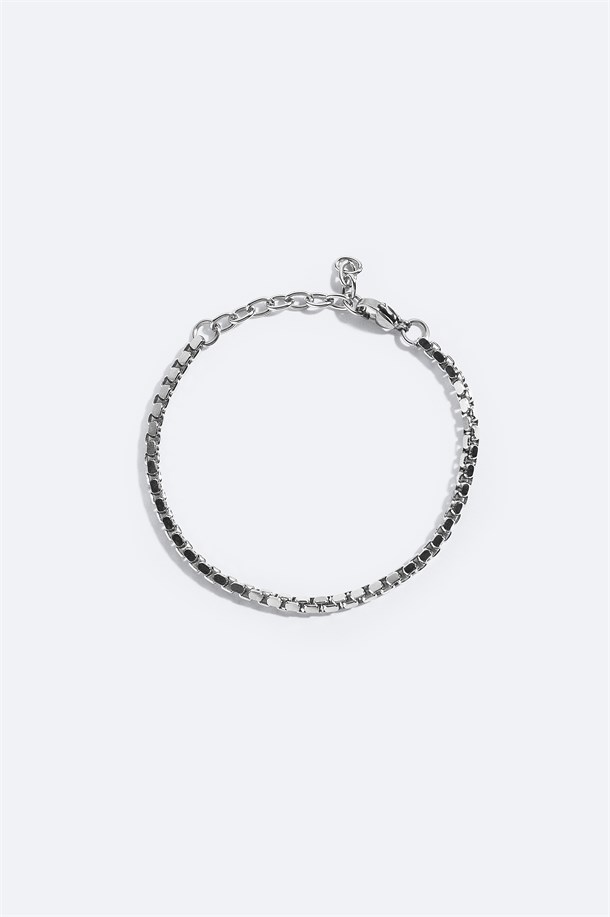 Silver 100% Steel Bracelet