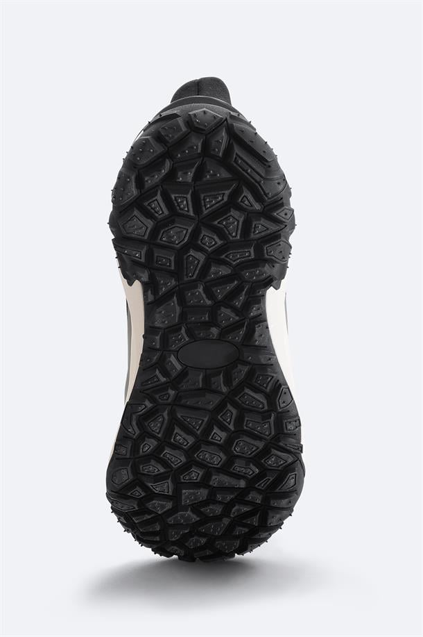 Haki %100 Kauçuk Taban Su İtici Sneaker Ayakkabı