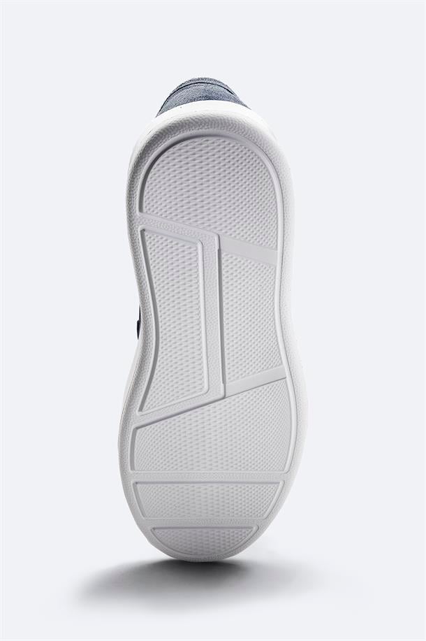 İndigo %100 Süet Hafif Loafer Ayakkabı