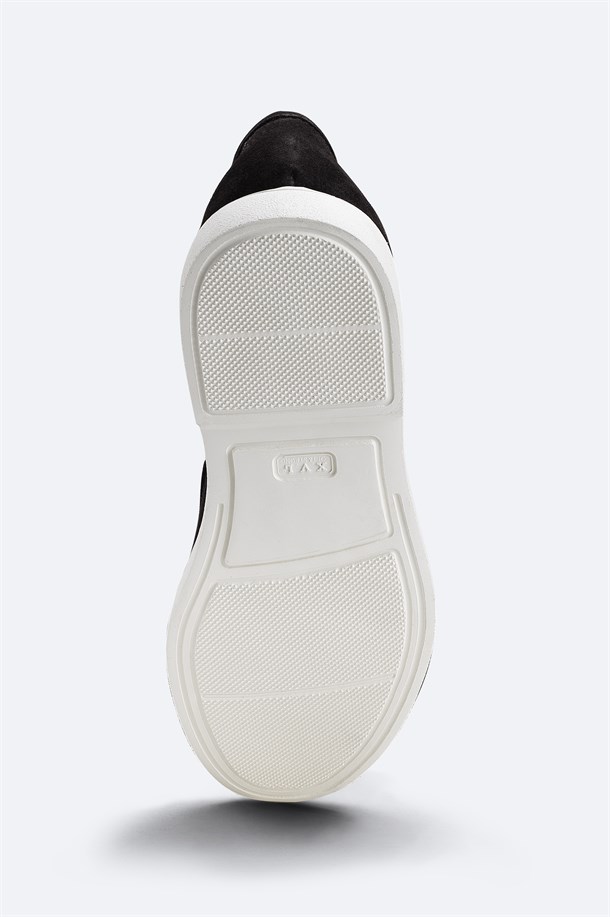 Kahve %100 Süet Deri Loafer Ayakkabı