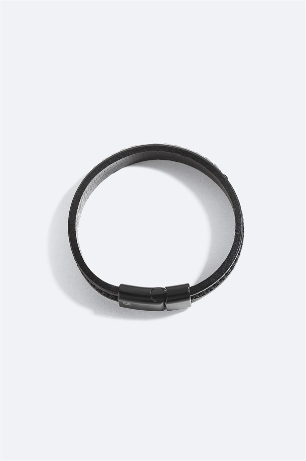 Brown 100% Leather Bracelet