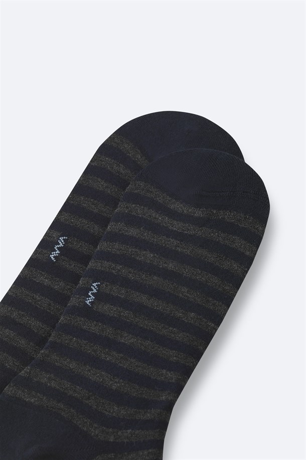 Lacivert Patik Çorap