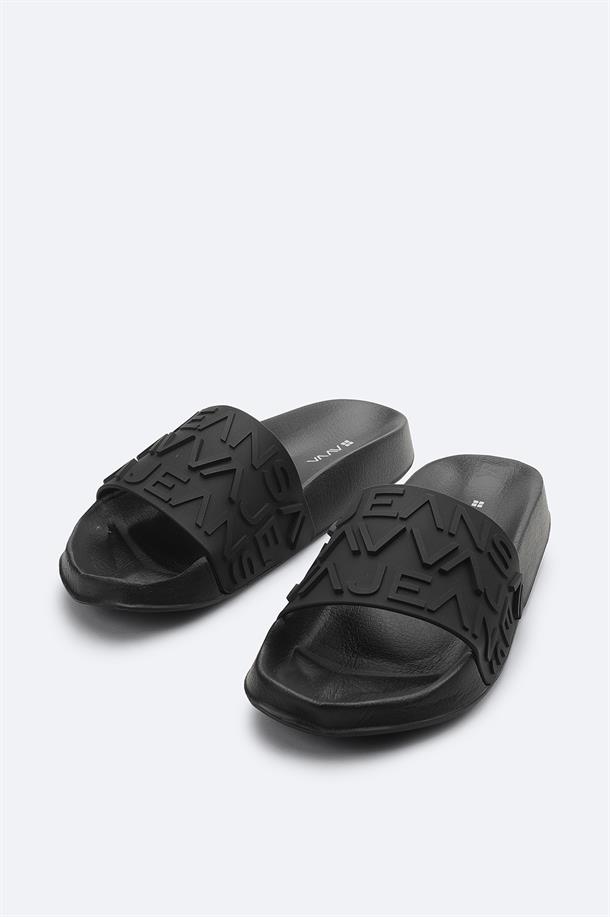 Siyah Esnek Taban Hafif Terlik