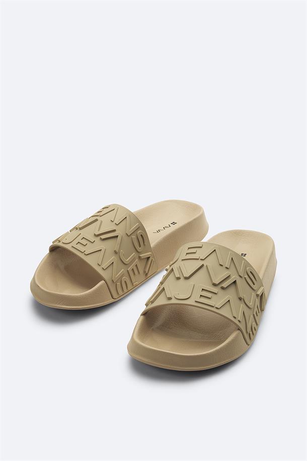 Bej Esnek Taban Hafif Terlik