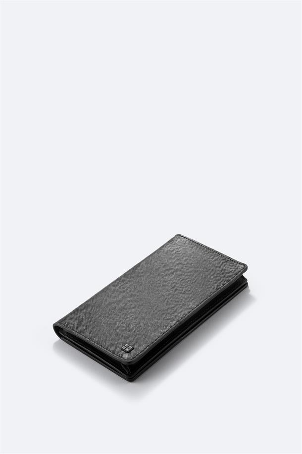 Siyah Hediye Kutulu %100 Deri Cüzdan