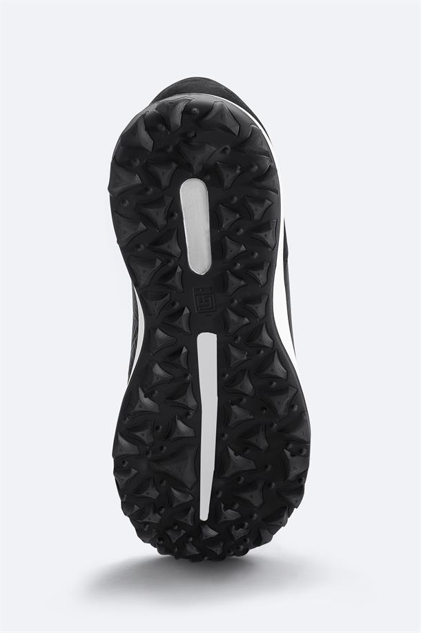 Siyah %100 Deri Esnek Taban Hafif Casual Ayakkabı 