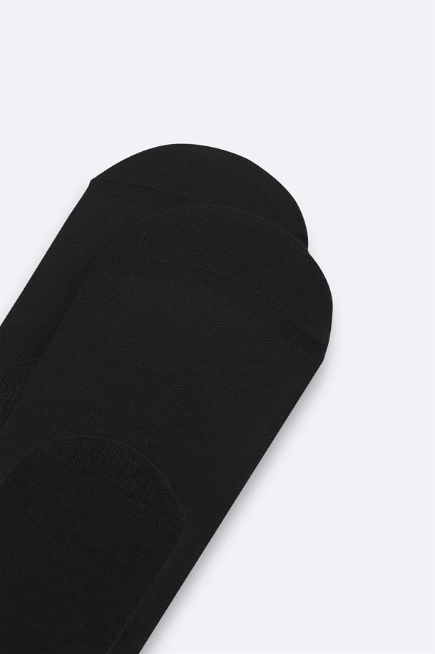 Siyah Bambu Babet Çorap