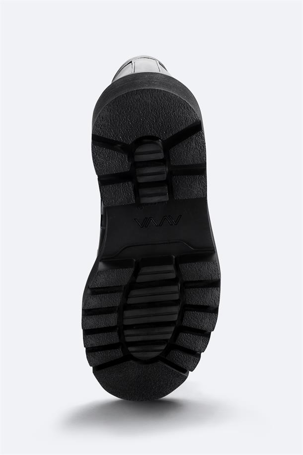 Siyah %100 Deri Klasik Ayakkabı