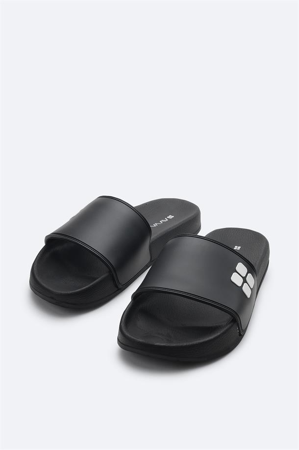 Siyah Esnek Taban Hafif Terlik