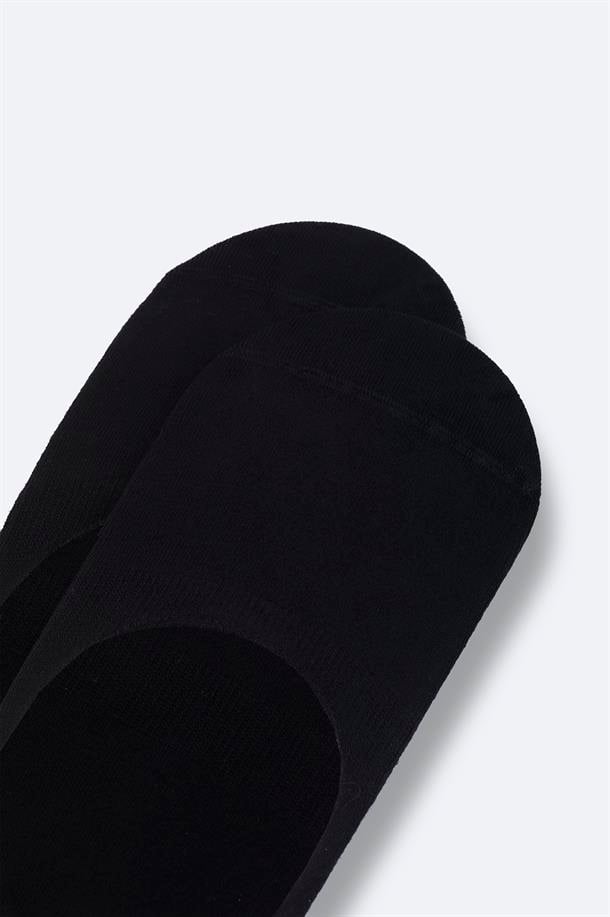 Siyah Bambu Babet Çorap