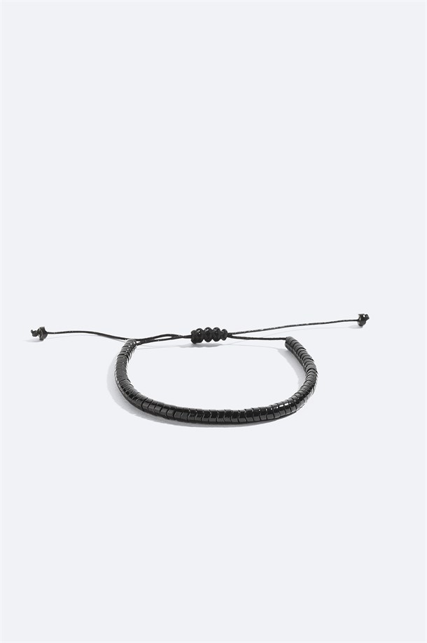 Black Hematite Stone Bracelet