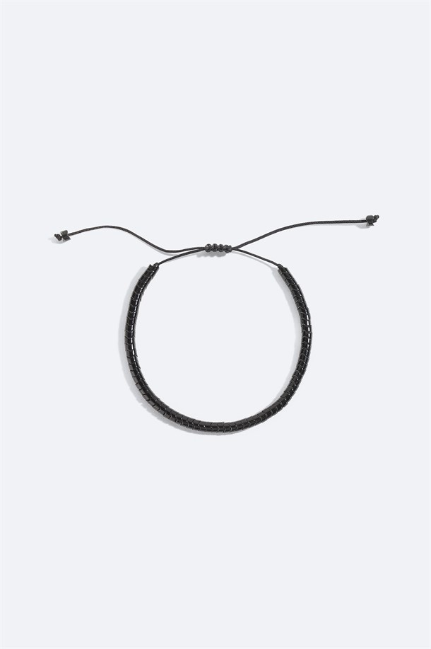Black Hematite Stone Bracelet