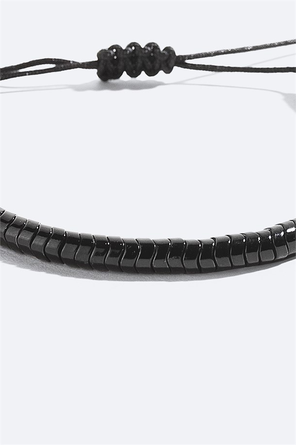 Black Hematite Stone Bracelet