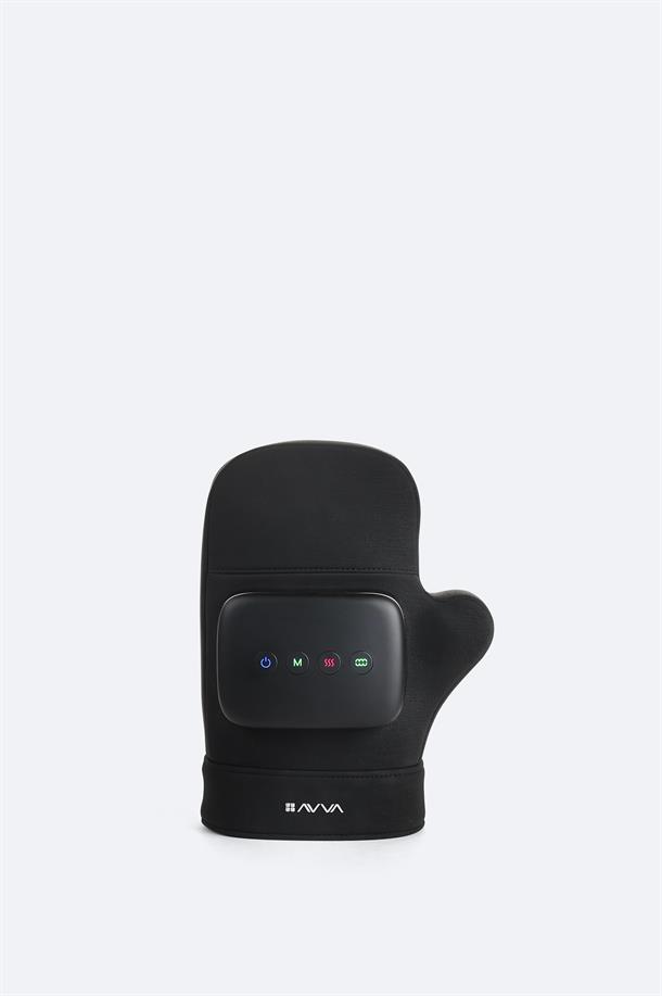 Siyah Isıtmalı Akıllı Masaj Eldiveni
