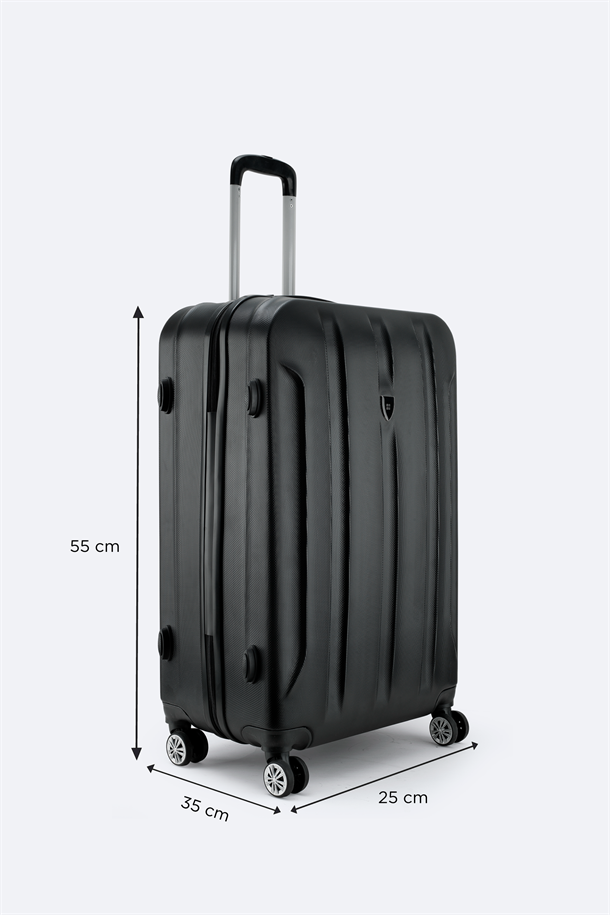 Siyah Kilitlenebilir Küçük Boy Bavul