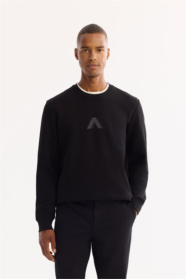 Black Classic Waist Soft Touch Chino Pants