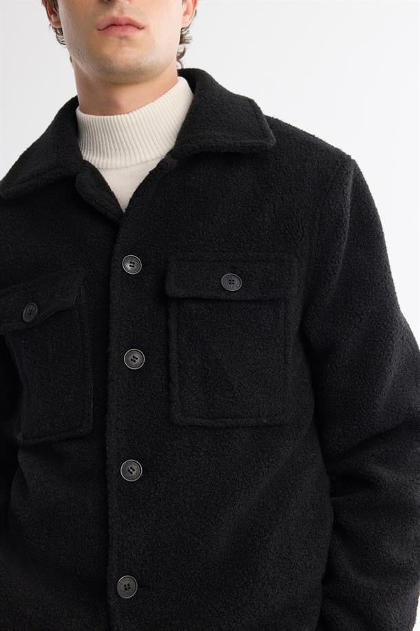 Black Fleece Jacket