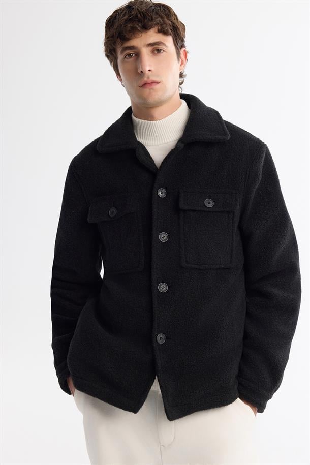 Black Fleece Jacket