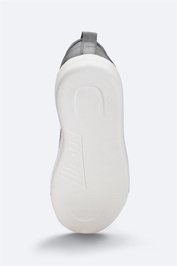 Black Elastic Band Casual Shoes