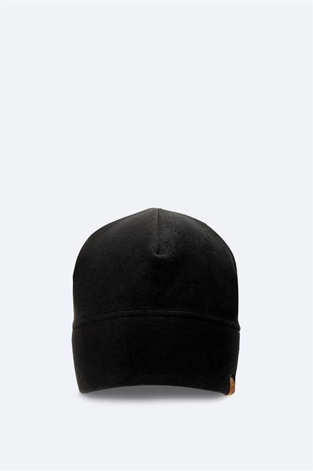 Siyah Polar Basic Boyunluk Bere ve Eldiven Seti