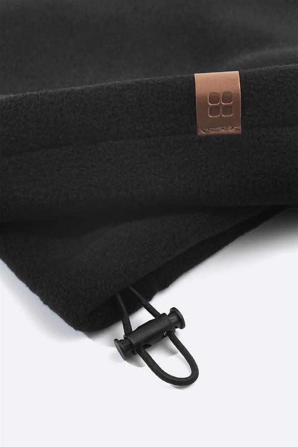 Siyah Polar Basic Boyunluk Bere ve Eldiven Seti