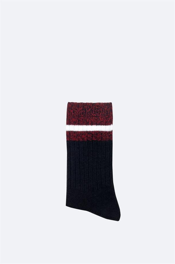 Siyah Soft Touch Soket Çorap