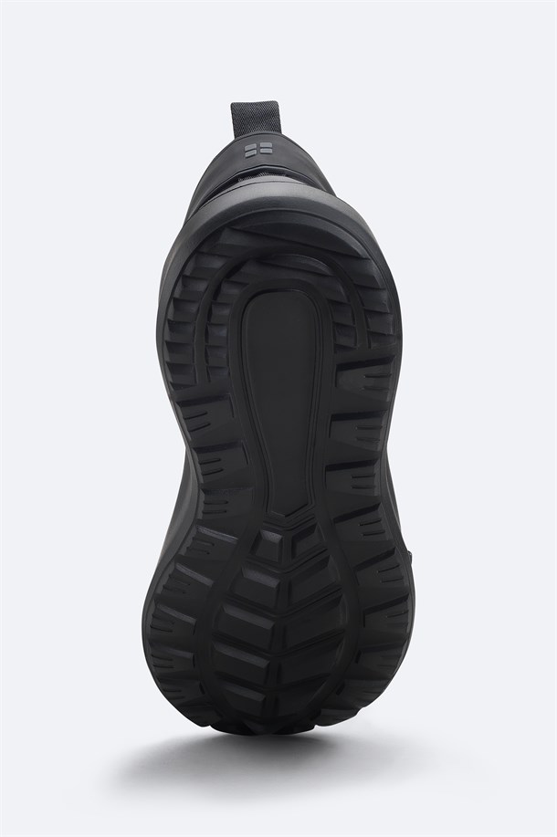 Siyah Esnek Taban Hafif Casual Ayakkabı