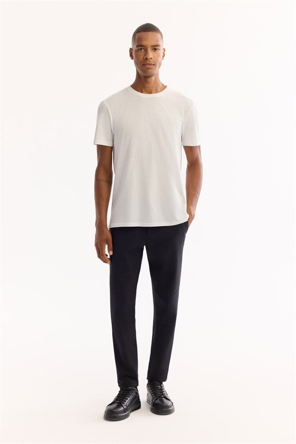 Black Side Elastic Quick-Drying Wrinkle-Free Pants