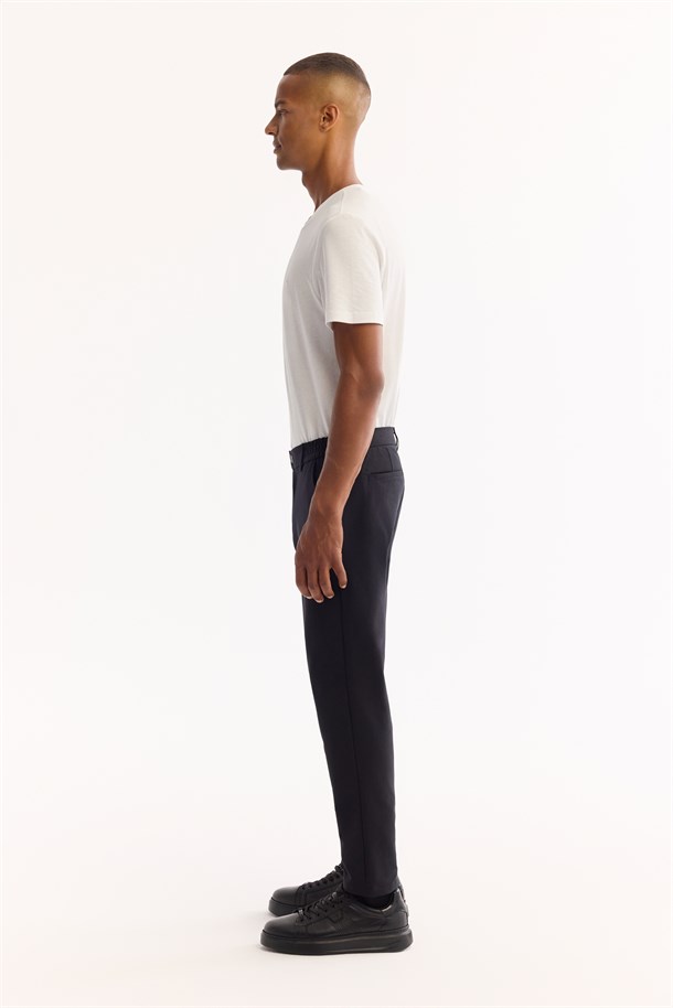 Black Side Elastic Quick-Drying Wrinkle-Free Pants